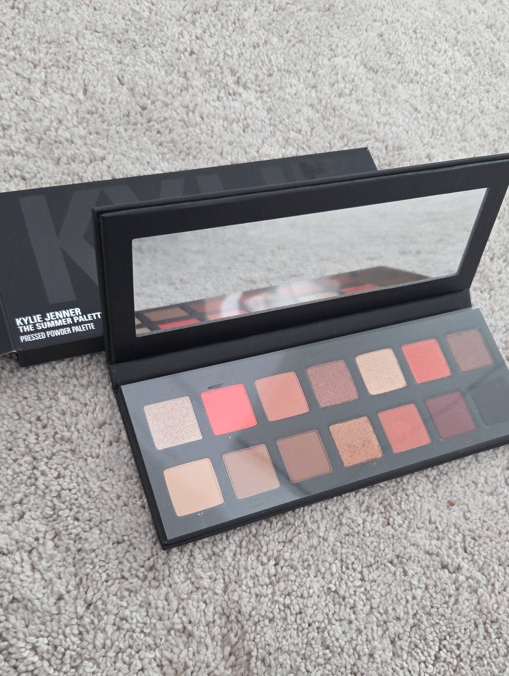 Kylie Jenner The Summer Palette - Warm Pink & Neutral Eyeshadow Set NIB